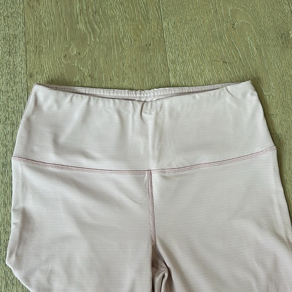 NWOT Medium Baby Pink Leggings. Full / Floor / Ankle Length. 7/8 Length. - Picture 2 of 11